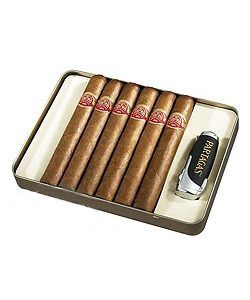 Partagas Collection With Torch Lighter Natural Toro Sampler