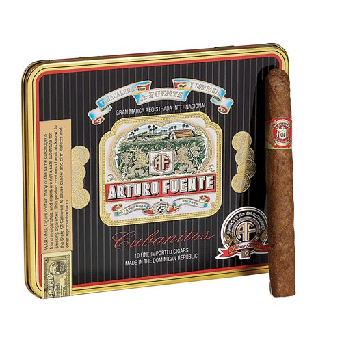 Arturo Fuente Cubanitos Cigarillo Natural Single Tin