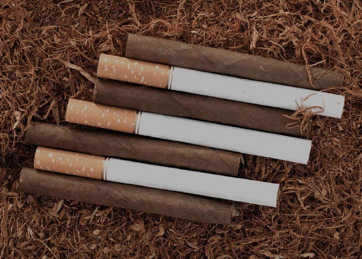 Difference between cigars and cigarettes