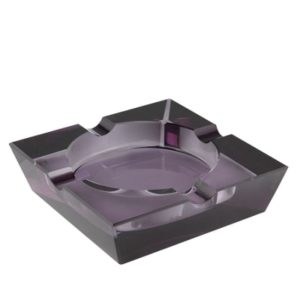 Crystal Black Tint Ashtray