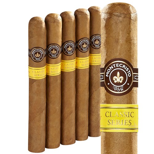 Montecristo Classic Churchill Natural 5 Pack